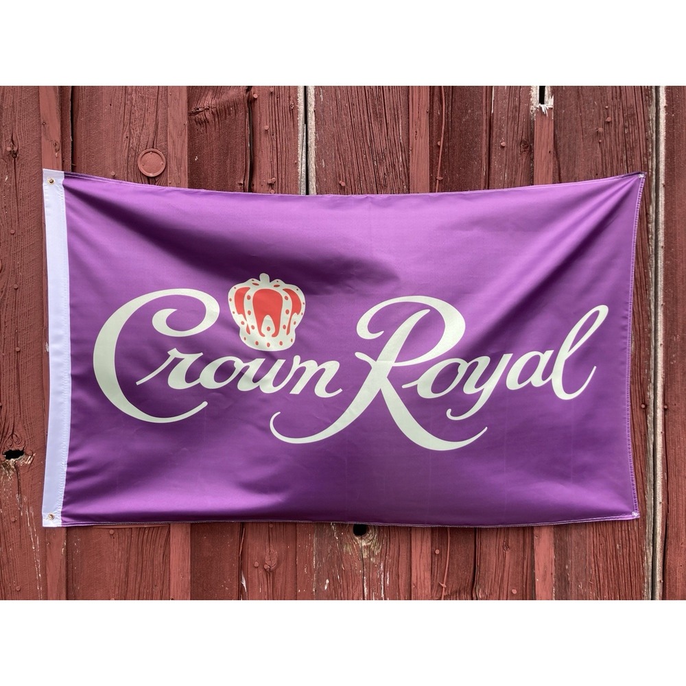 Crown Royal Flag 3'x5' One Sided